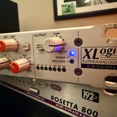 Solid State Logic XLogic SuperAnalogue Channel Signal Processor 2007 - 2014 - Silver image 2