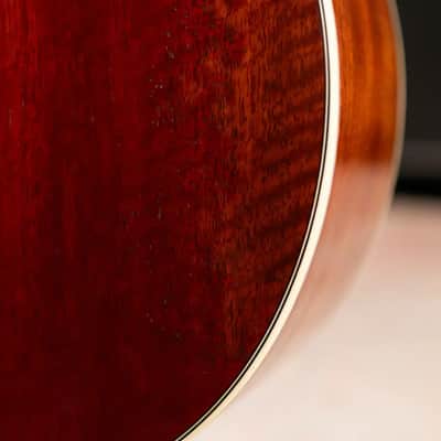 Eastman E10OOSS/V Slope Shoulder Acoustic Guitar - Antique Varnish with Hardshell Case image 11