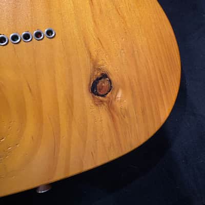 Fender Player MIM Partscaster Tele - 2021 With Fender Vintage ‘64 Pickups and Custom Knotty Pine Body image 16