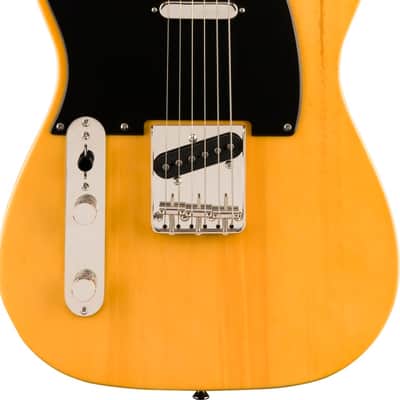 Squier Classic Vibe '50s Telecaster Left-Handed Electric Guitar. Maple FB, Butterscotch Blonde image 1