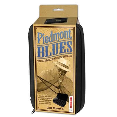 Hohner 7PC Piedmont Blues Harmonica Set | Keys of G,A,Bb,C,D,E,F image 3