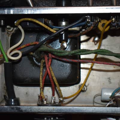 1959 Fender Bassman 5F6-A 4x10 Combo Modified Black Tolex Pre-CBS image 21