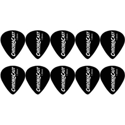 ChromaCast Michael Angelo Batio Signature 1.3mm Dura Picks, Premium Shredder Jazz Shaped Pick, 10 Pack image 1