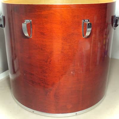 Ludwig 16" x 14" Power Factory Concert Tom Natural Red Mahogany Bild 6