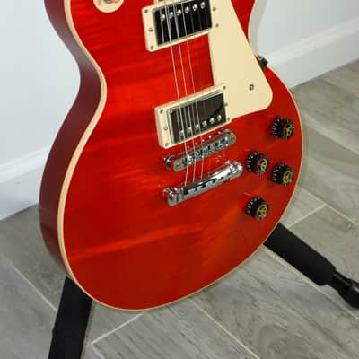 2014 Gibson USA Les Paul PEACE Peaceful Orange Electric Guitar MinETune * COLLECTORS image 4