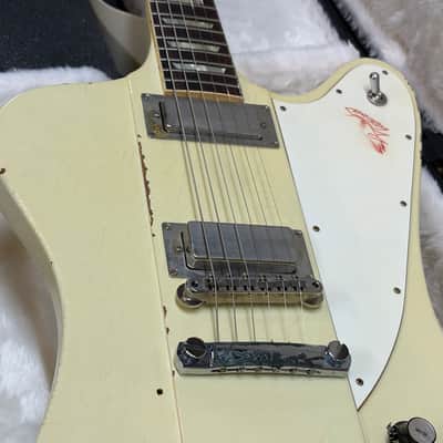 Like new!!!   Gibson Custom 1964 Firebird V Johnny Winter 2021 Polaris White - 125 of 125 image 4