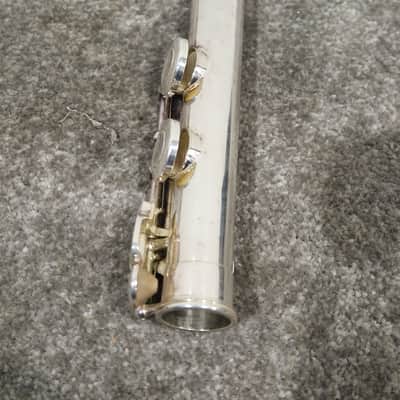 Osborne Engraved Silver Standard Nickel Flute - Elegant Design - Good w/ Hard Case image 15