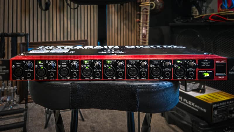 Behringer ADA8200 8-Channel Mic Preamp with AD/DA Converter 2 of 2 image 1