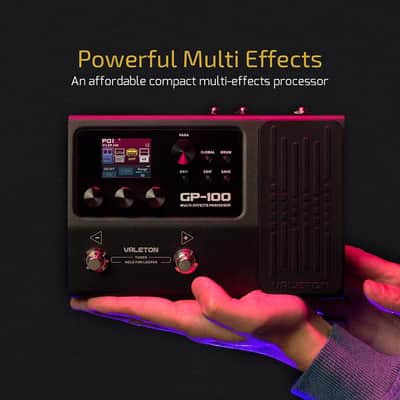Valeton GP-100 Guitar Bass Multi Effects Processor image 1