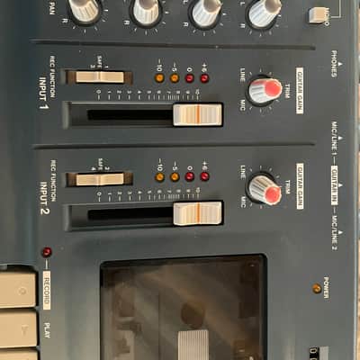 TASCAM Porta 02 mkII Ministudio 4-Track Cassette Recorder 2000s - Blue image 4