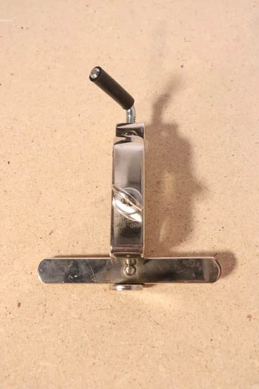 Slingerland Shur Grip Tempo Block Mount Nickel Vintage 1930's image 1