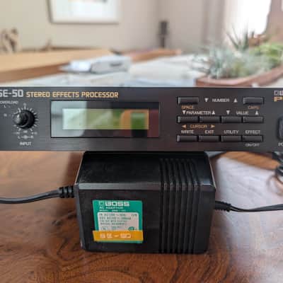 Boss SE-50 Stereo Effects Processor 1990 - 1996 - Black image 2