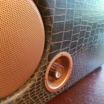 Philco Rare snakeskin automatic record player phonograph turntable 1940s image 5