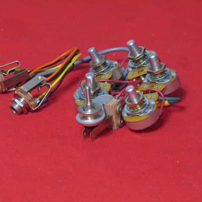 Rickenbacker Model 360 Guitar RICK-O-SOUND Wiring Harness CTS Switchcraft (2007?) image 4