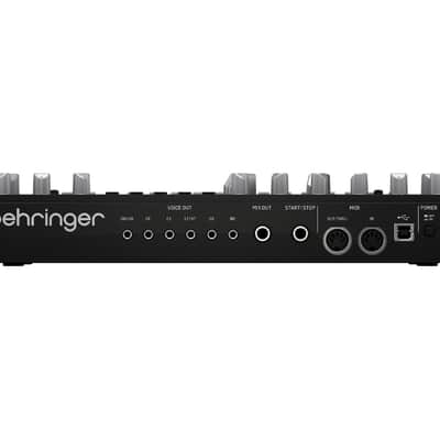 Behringer RD-6-BK Analog Drum Machine (Black) image 3