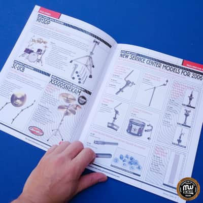 5 x Drums Catalogs - Remo, Aquarian, Skb, Puresound Gibraltar 2000s image 16