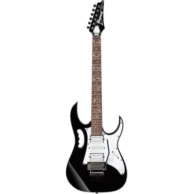 IBANEZ JEMJR-BK Steve Vai Signature E-Gitarre 6 String black image 1