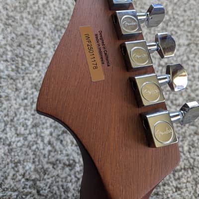 Fender Acoustasonic Standard Jazzmaster 2025 - Present - Black image 13
