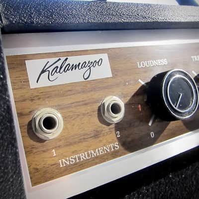 Gibson Made Kalamazoo Amp Model 2 Sounds Great Authentic Vintage Circa-1966-Black Wrap image 12