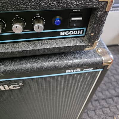 Acoustic B600H head and cab halfstack image 3