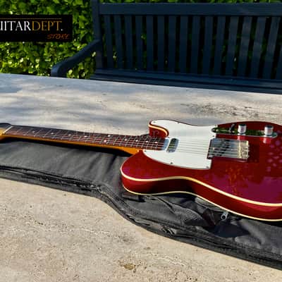 ♚MINT ! ♚Vintage 1997 Fender JAPAN TELECASTER CUSTOM♚CANDY APPLE RED !♚TIMEWARP! image 2