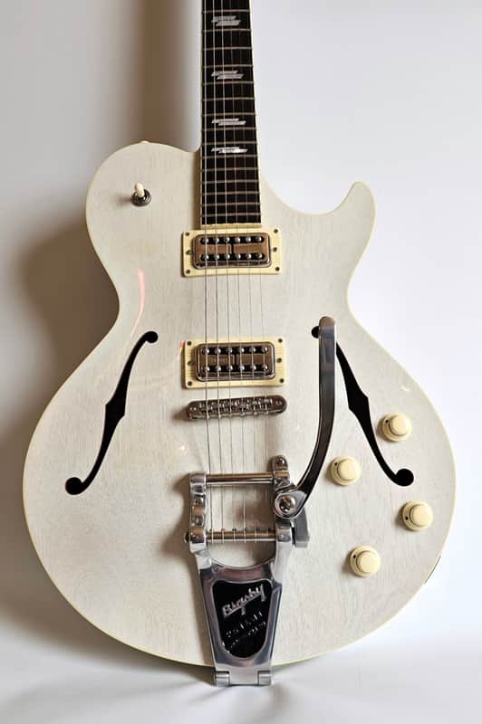 Collings SoCo Deluxe with Premium Vintage White (Mahogany Top) image 1