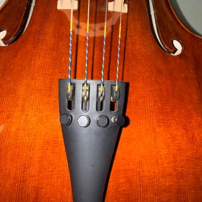 Krutz 430 4/4 2023 - Seasoned spruce top, seasoned maple back and ribs, ebony fittings, and a shaded oil varnish image 10