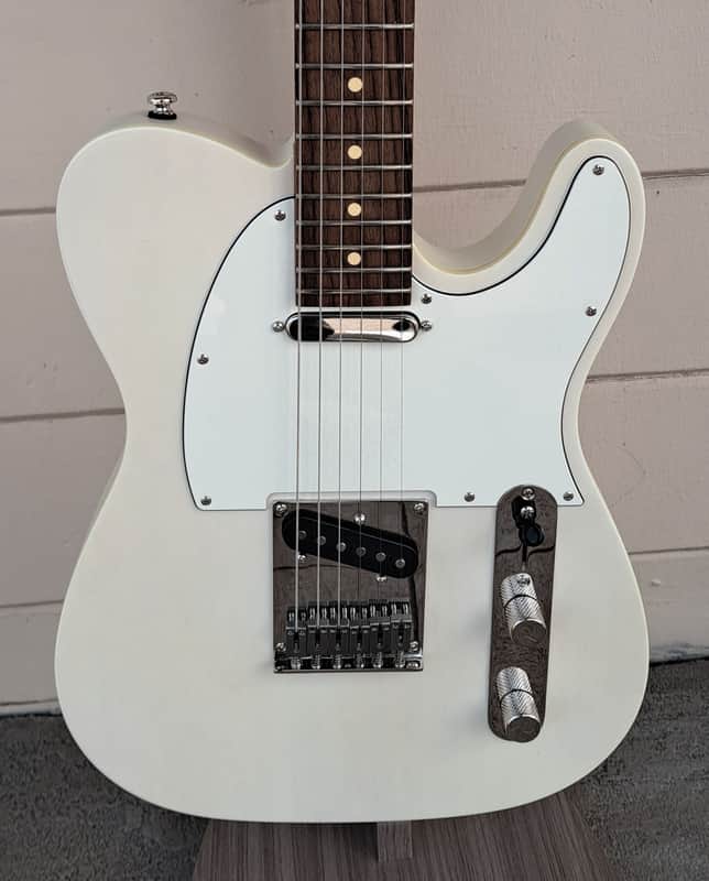 REVEREND EASTSIDER T PETE ANDERSON SIGNATURE ELECTRIC GUITAR SATIN TRANS WHITE - 2022 image 1