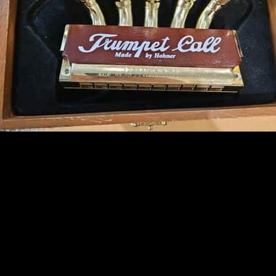 Hohner Hohner Trumpet call Harmonica no. 220 original box image 2