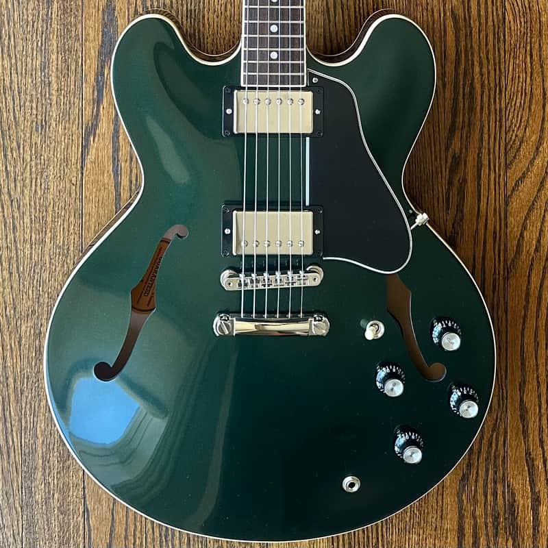 2026 Gibson ES-335 - British Racing Green (Gibson Exclusive) w/ OHSC image 1