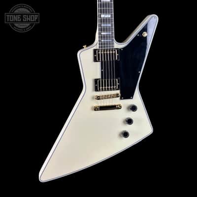 Gibson Custom Dealer Select Explorer Custom Antique Alpine White VOS w/case CS600052 image 2