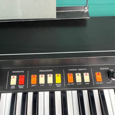 Roland VK-09 61-Key Electronic Organ 1980s - Black image 7