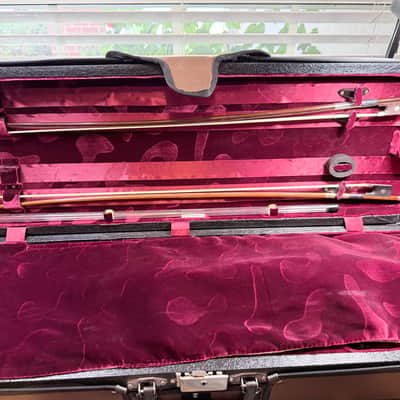 Scott Cao STV-750 Artistic Series 4/4 Violin – 2002 “Soil” 1714 Copy, Bow & Case Scott Cao STV-750 Artistic Series 4/4 Violin – 2002 “Soil” 1714 Copy, Bow & Case 2002 - warm golden-amber finish image 17