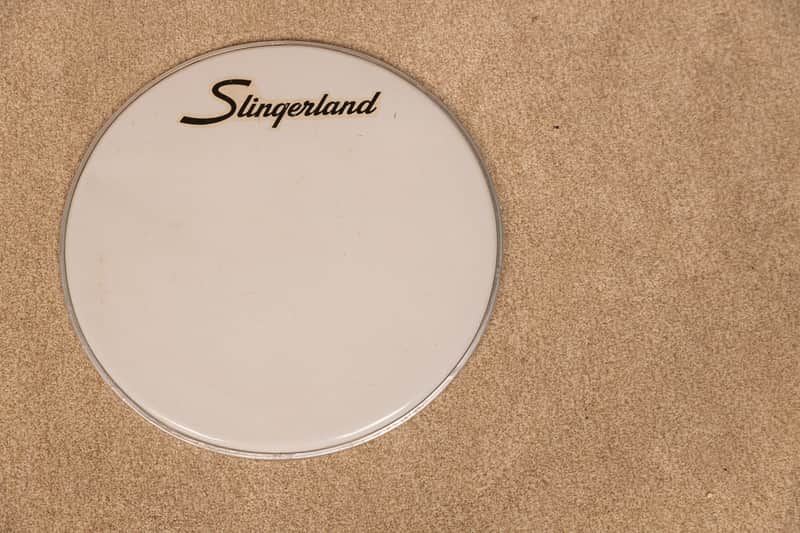 1970s Slingerland 20" Logo Bass Drum Head image 1