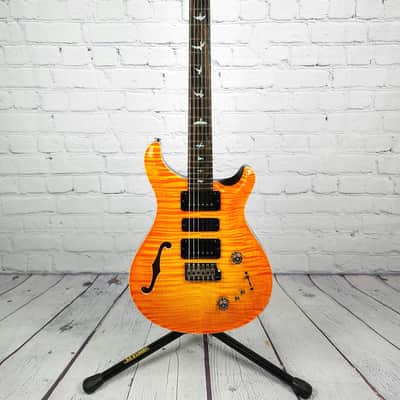 Paul Reed Smith PRS Private Stock Special 22 Semi-Hollow Electric Guitar Citrus Glow image 1