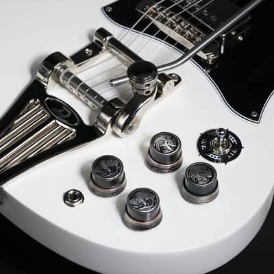 Guitar Bling Dark Horse Indian/buffalo nickel with Kennedy half. 2017 black image 1
