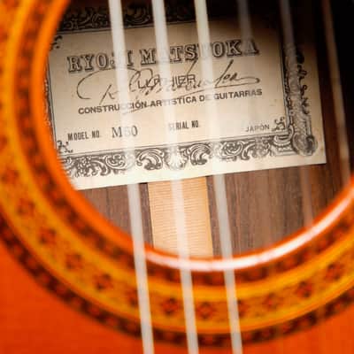 Ryoji Matsuoko M50 Classical Guitar Made in Japan Pre-Owned image 9