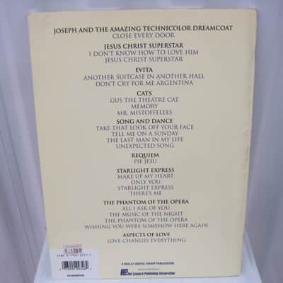 Andrew Lloyd Webber The Classical Guitar Collection Sheet Music Song Book Songbook image 2
