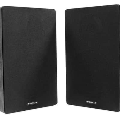 (2) Rockville RockShelf 68B Black 6.5" Bookshelf Speakers+Bluetooth/Wifi Amp+Sub image 8