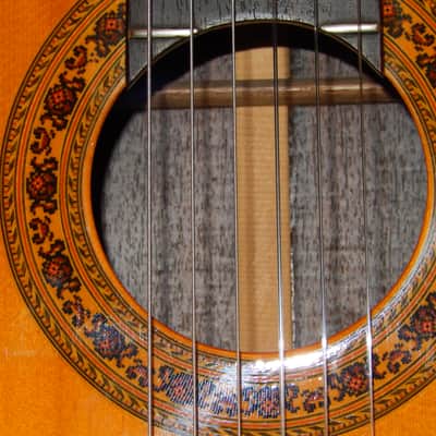 HAND MADE IN JAPAN 1974 EL DEGAS ED250 SUPER SOUNDING VINTAGE CLASSICAL GUITAR image 5