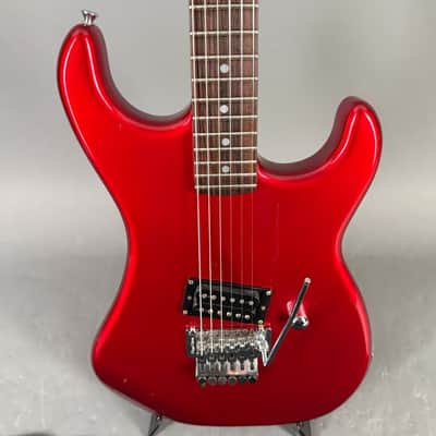 Kramer 80s Focus 1000 Made in Japan rotmetallic Floyd Rose Koffer 1984 - 1988 - rotmetallic image 6