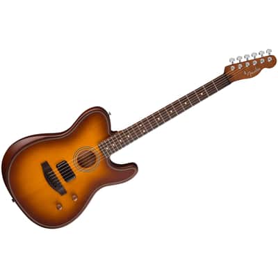 Acoustasonic Standard Telecaster Honey Burst Fender image 1