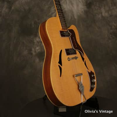 rare 1965-'66 BURNS/Baldwin GB 65 Natural/Blonde FLAME MAPLE TOP!!! image 11
