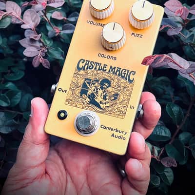 Canterbury Audio Castle Magic Fuzz P2P!! S/N: 001- 2026 - Yellow Bild 9