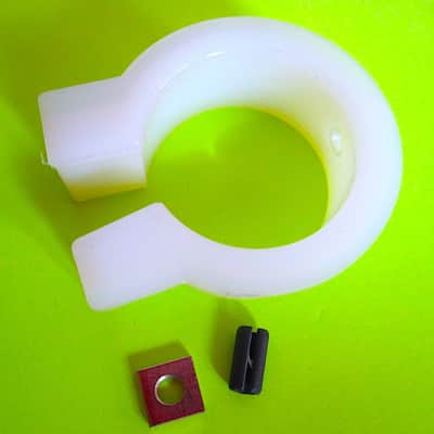 TAMA Hardware 1" (25.4mm) Plastic Collar Sleeve Bushing - Vintage (NOS) image 1