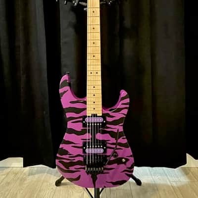 Charvel Satchel Signature Pro-Mod DK 2021 - Satin Purple Bengal image 1