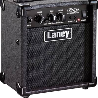 Laney 10 Watt Electric Guitar Mini Amplifier - Black - LX10 BK image 1