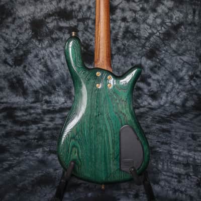 Lefty Warwick Streamer LX JazzMan 2009 Trans Green Left Handed image 15