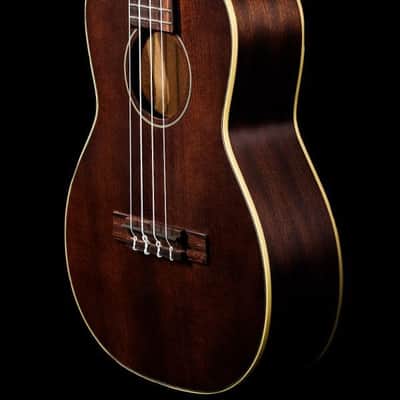 Ohana TK-38 Solid Mahogany Tenor Ukulele with Bag, Tuner, Strings, Stand, More image 2