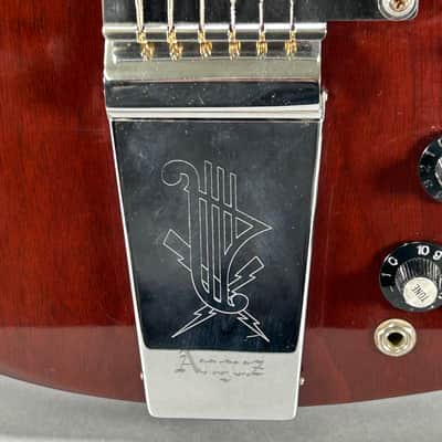 Gibson Angus Young Signature SG 2000-2009 ; Aged Cherry ; Repaired W/ Aftermarket Case image 4